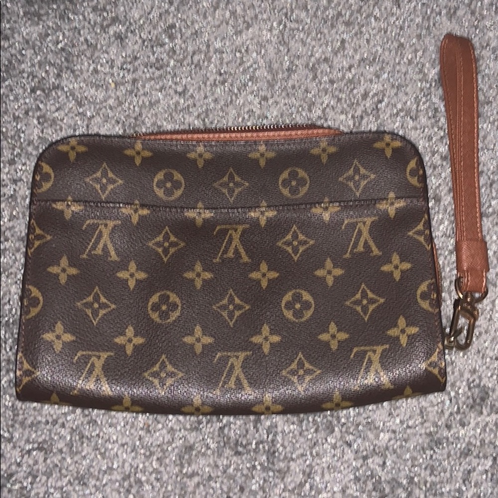 VINTAGE LOUIS VUITTON MONOGRAM ORSAY CLUTCH - Picture 3 of 3